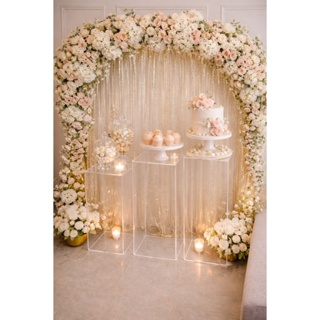 Trio Torres Slim Cubos Acrílico P M G Transparente 3mm + Case Protetora 6mm Para Festas e Decoração em Oferta na Shopee