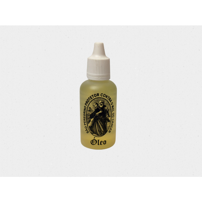 Óleo Bento São Peregrino 10ml Unção Enfermos Contra O Câncer