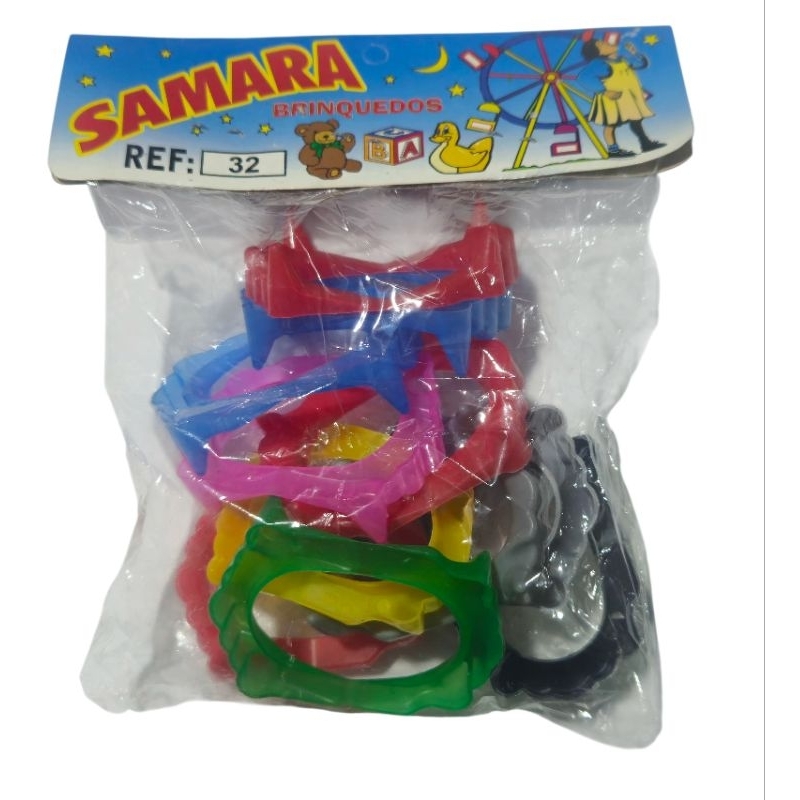 Kit 20 Dentaduras De Vampiro Coloridas Brinquedo Sacolinha Aniversário Hallowen em Oferta na Shopee