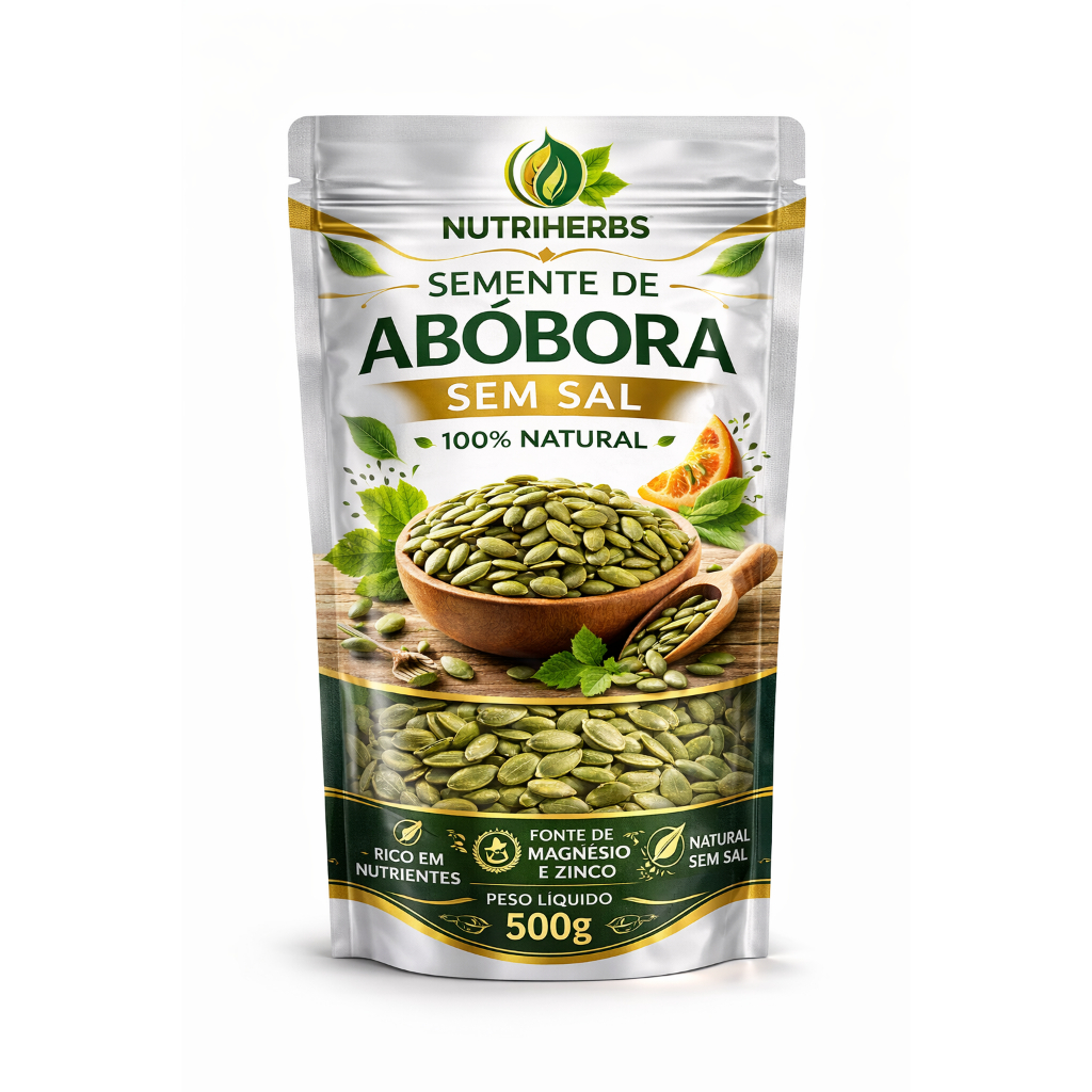 Semente de Abóbora Torrada Sem Sal Premium em Oferta na Shopee