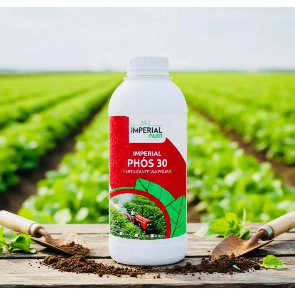 Adubo Fertilizante Foliar Fósforo Phos 30% Milho e Pasto- 1 litro - Imperial Nutri