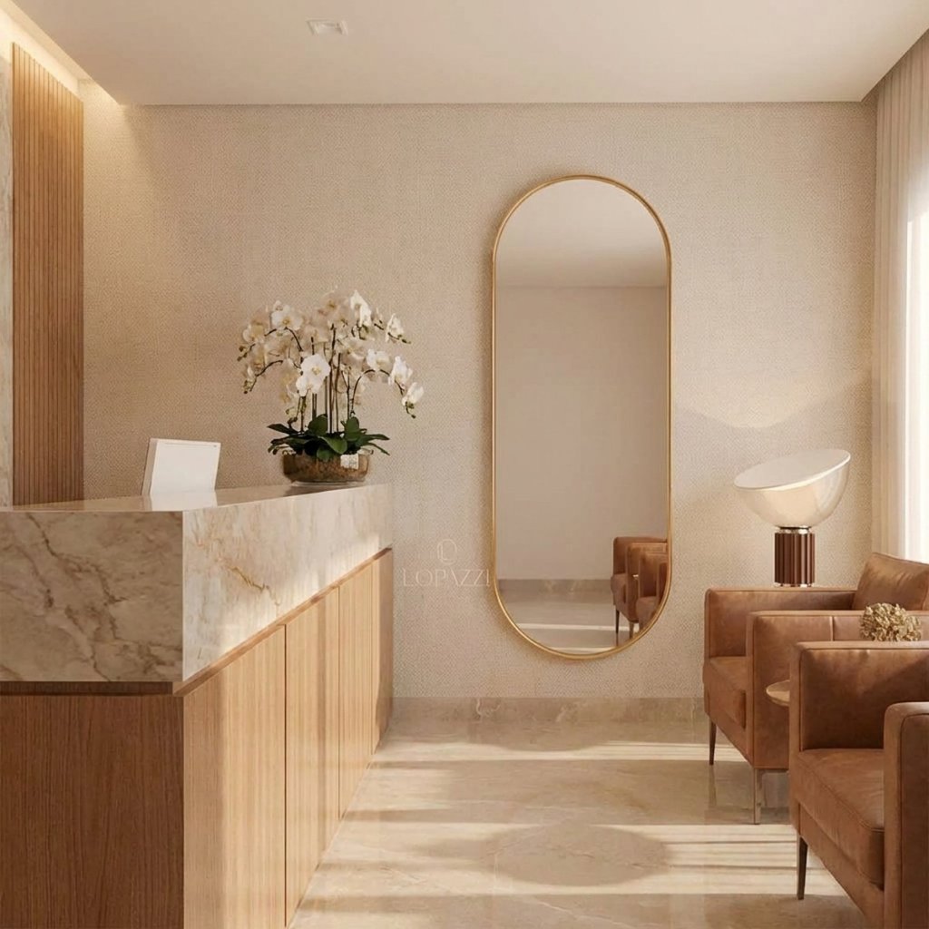Espelho Lopazzi 170x70cm Closet Dourado Sala Hall Quarto Provedor Loja Pinterest Blogueira