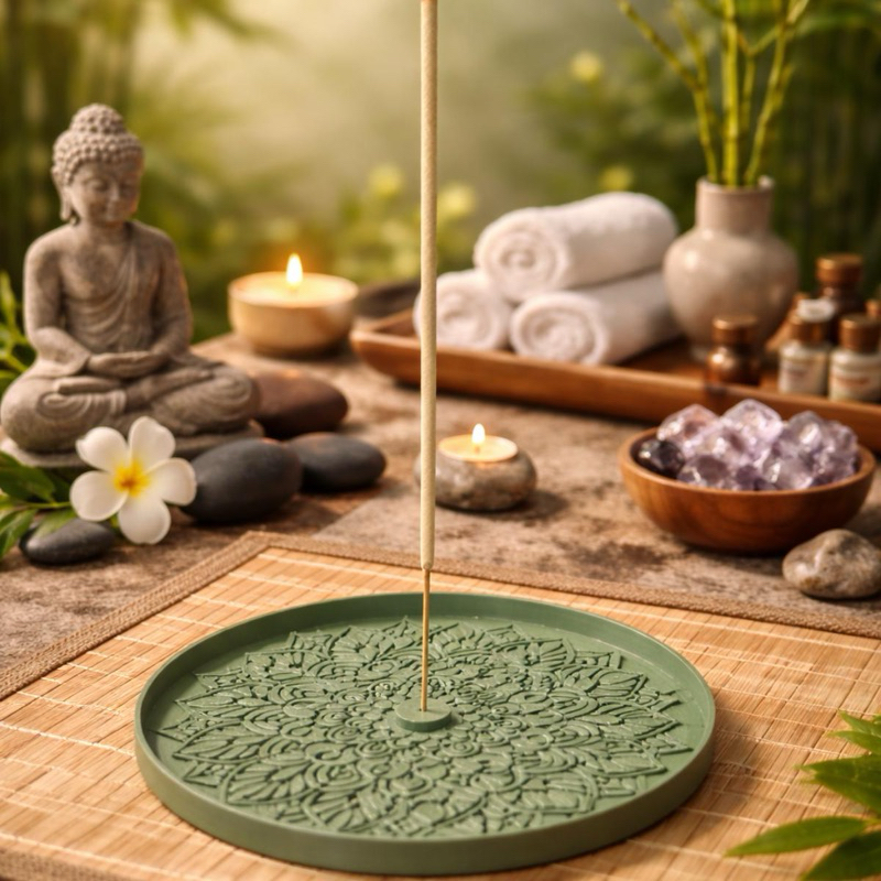 Imagem Incensário Zen Mandala / Impressão 3D em PLA