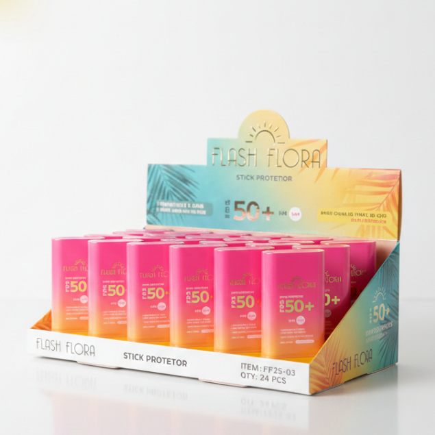 Protetor Solar Facial Stick FPS 50+ – Flash Flora