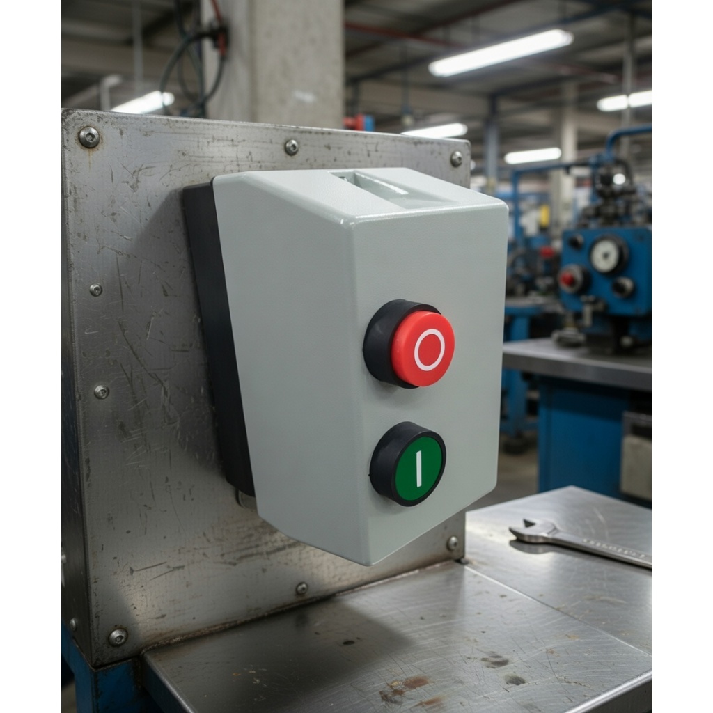 Chave Magnética Industrial 5CV 220V Trifásica para Motores Elétricos Painel de Partida — imagem 2 de 2