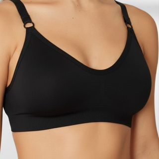 Sutiã Básico com Bojo Removível | P ao G3 | Confortável | Sem Costura e Discreto | Comum e Plus em Oferta na Shopee