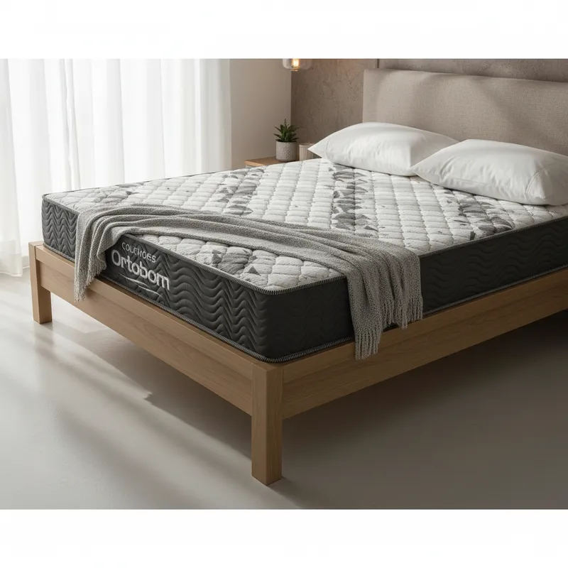 Colchão de Espuma D33 Ortobom Airtech 100 Solteiro 78cm