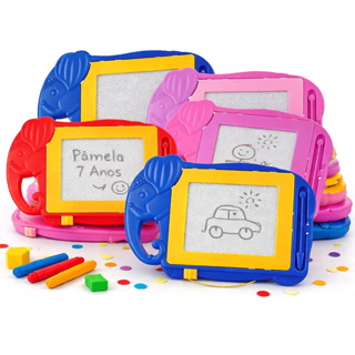 Kit Com 20 Lousa Magica Elefante Lembraçinha De Aniversario em Oferta na Shopee