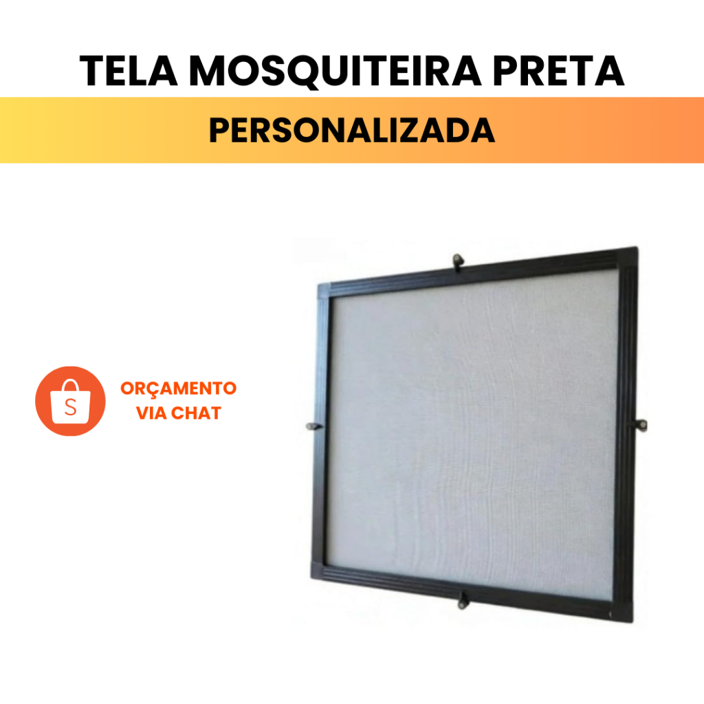 Kit Tela Mosquiteiro Removível escolha sua medida pelo chat (PERSONALIZADO)