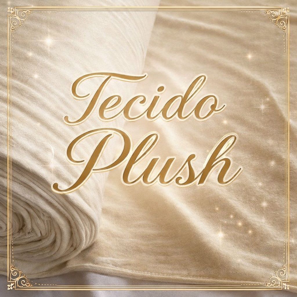 2 Metros de Tecido malha plush Bege Claro e Várias Cores!! (2m x 1,50) de largura!