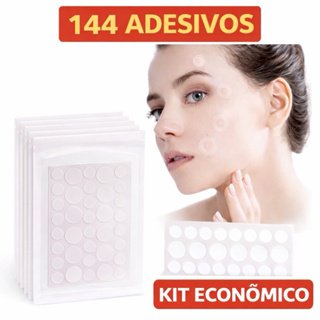 Kit 144 Adesivos para Espinha e Acnes Hidrocoloide em Oferta na Shopee