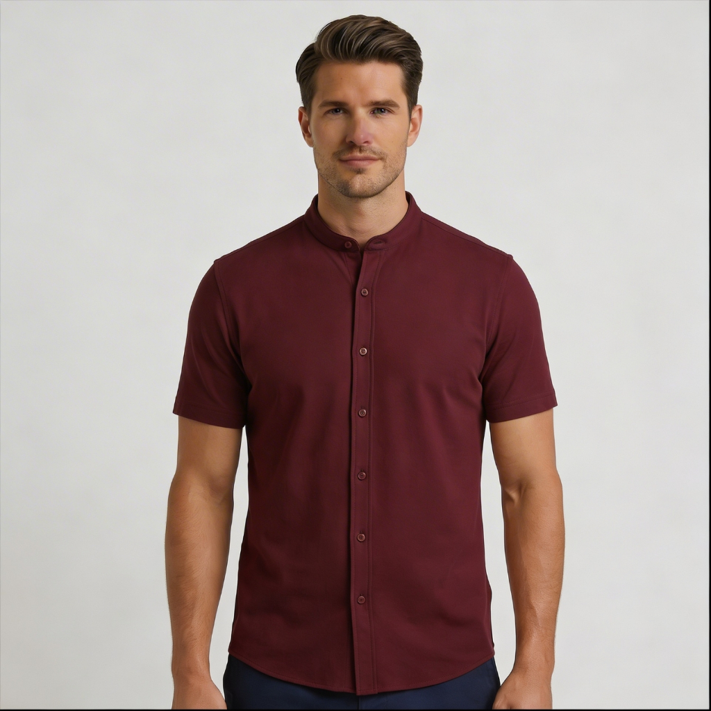 Camisa Gola Padre Masculina Camisa Gola Padre Masculino Camisa Masculina Gola Padre Slim Fit Manga