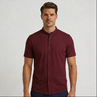 Camisa Gola Padre Masculina Camisa Gola Padre Masculino Camisa Masculina Gola Padre Slim Fit Manga
