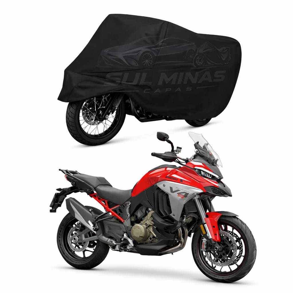 Capa Cobrir Moto Couro Anti Risco Ducati Multistrada V4