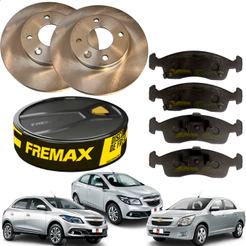 Kit Disco Pastilha Freio Dianteiro Onix 1.0 1.4 2018 2019...
