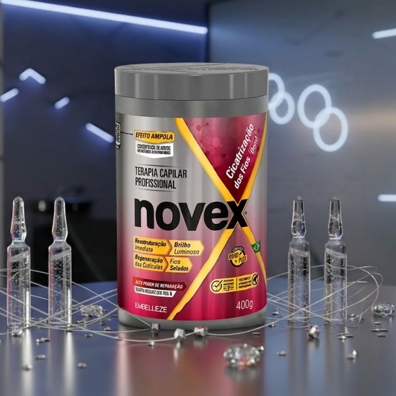 Creme de Tratamento Novex Cicatrização dos Fios 400g · foto 2