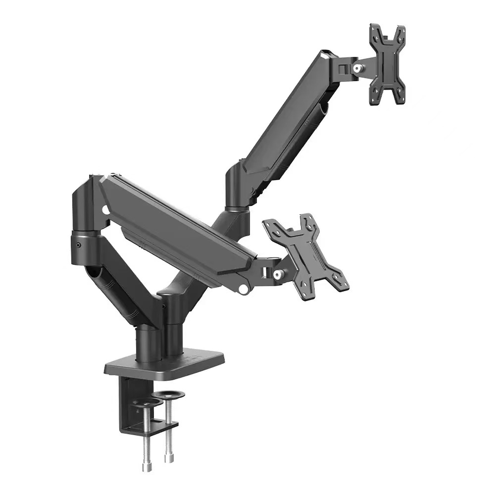 Suporte Mesa Dois Monitores Braço Tv Articulado Home Office Para Monitores