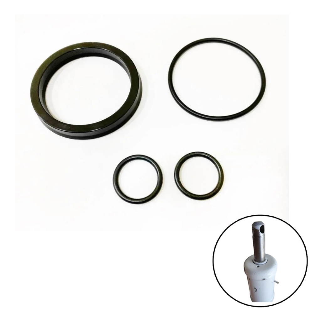 KIT REPARO PISTÃO DA CADEIRA DABI ANTIGA - MODELO A ÓLEO (HIDRÁULICA)