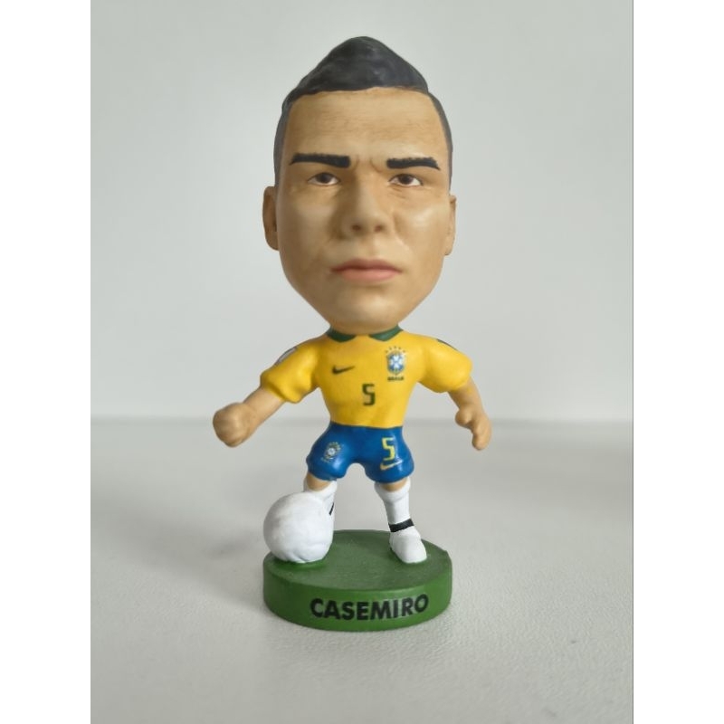 Mini craque Casemiro Brasil Copa 2018 Customizado