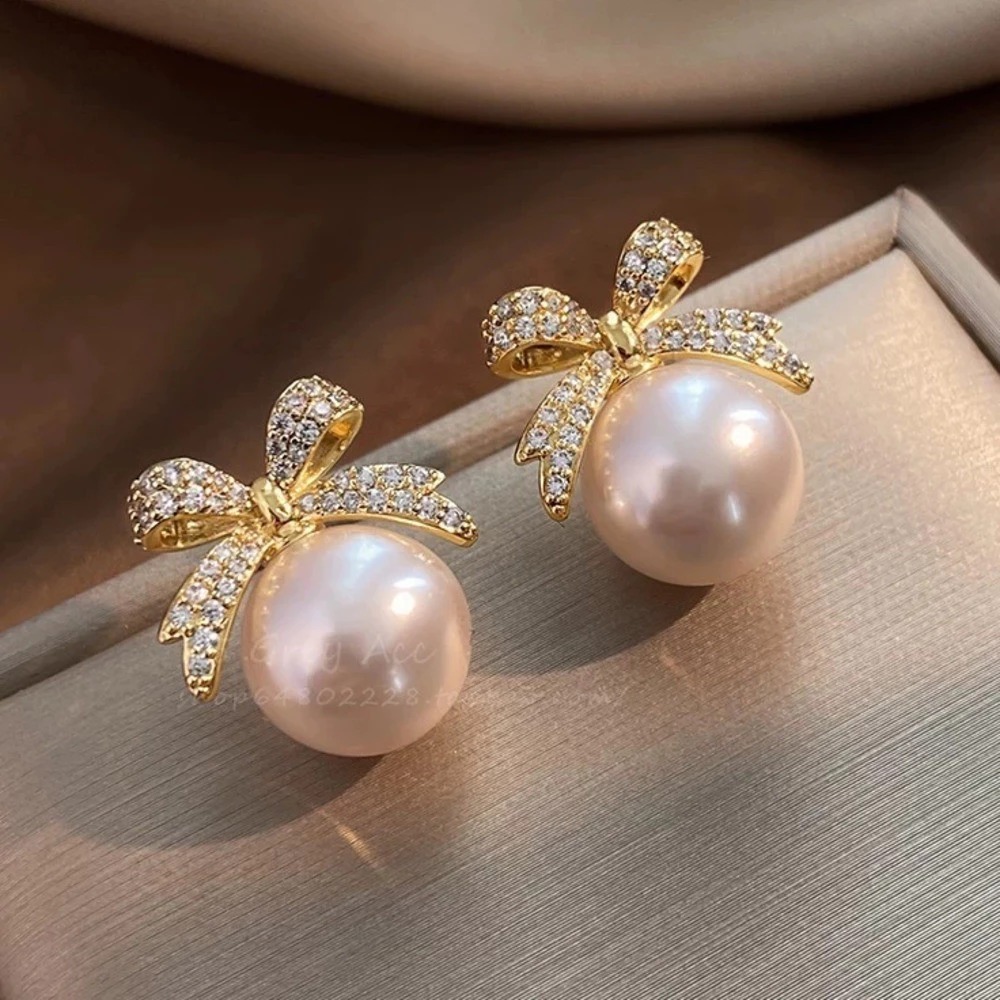 Brincos De Luxo Estilo Francês Para Mulheres , Festa Hipoalergênica , Presente De Casamento