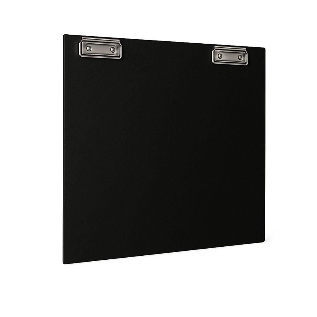 Prancheta Para Desenho Portátil A3 A4 Preto 2 Prendedores - Gv Office