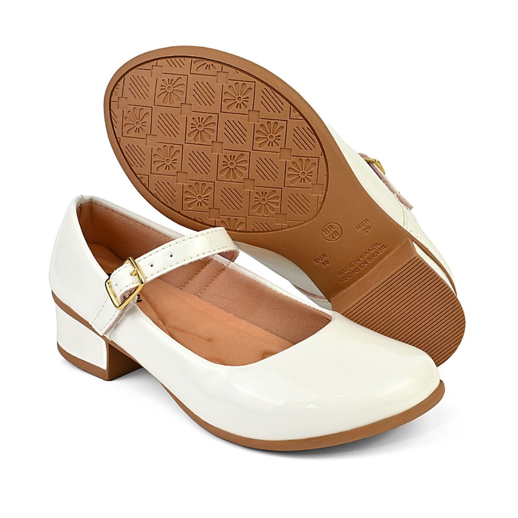 Sapatilha Infantil Com Salto Menina feminina do 28 ao 36 direto da fabrica super confortável 101-001