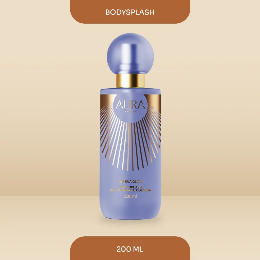 Body Splash Athena Glow 200m Jade Picon Aura Beauty em Oferta na Shopee