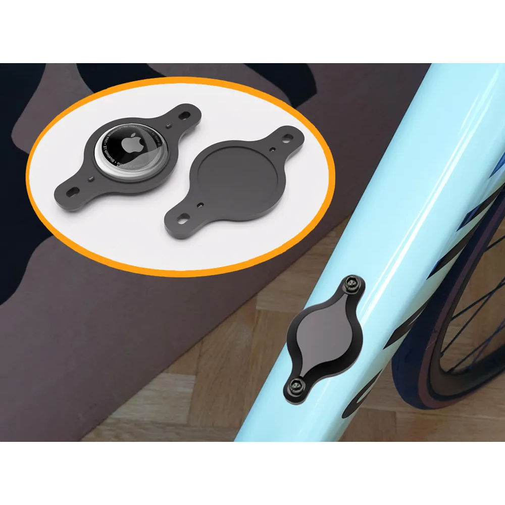 Suporte Capa AirTag a prova d'agua para moto bicicleta scooter elétrica patinete
