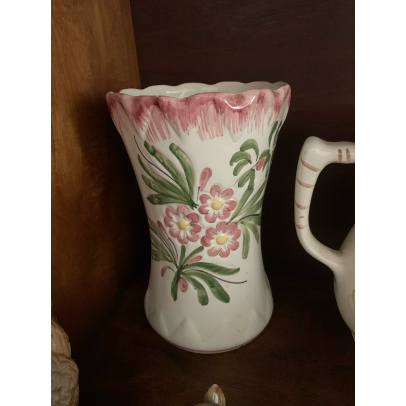 Vaso Floral Retrô Floreira Antigo Antiquario Clássico Rústico Fazenda Vintage