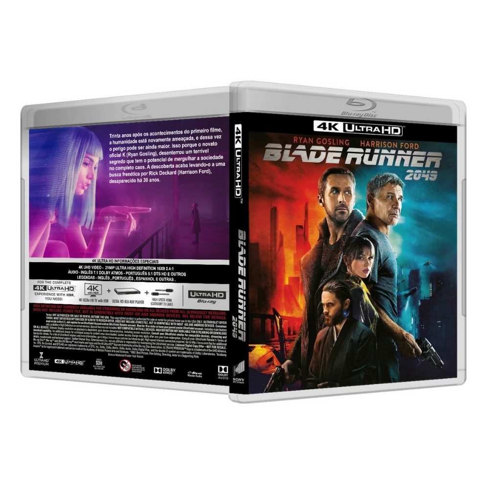 Blu-ray 4K: Blade Runner 2049 DUB/LEG [PERSONALIZADO]