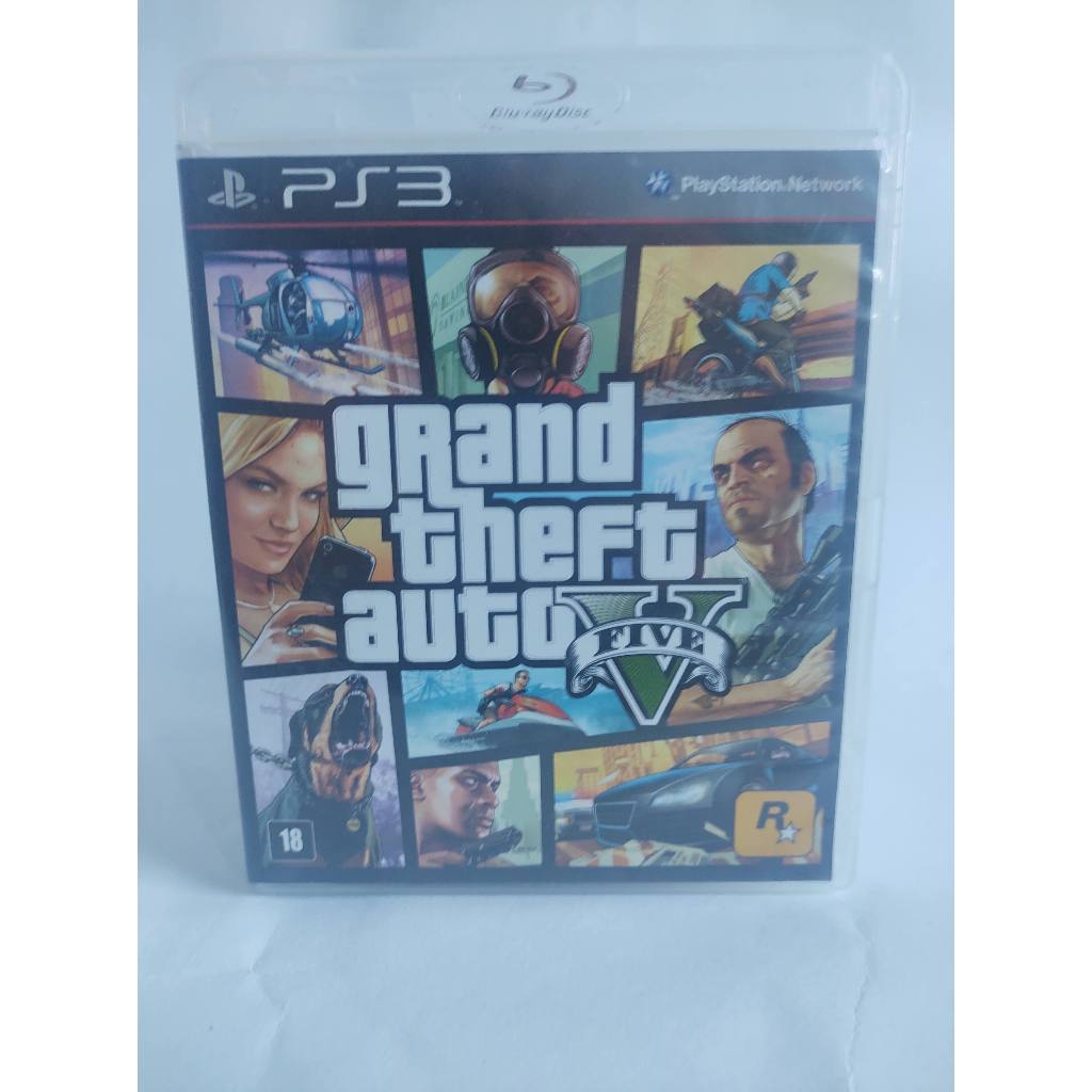 GTA V PS3 Mídia física GTA 5 português