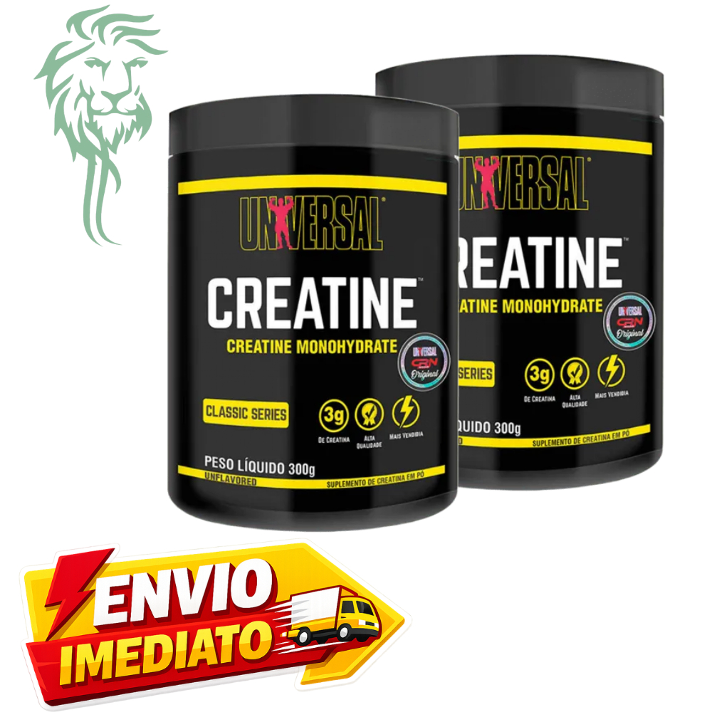 Kit 2 Creatinas 100% Pura 200g Universal em Oferta na Shopee