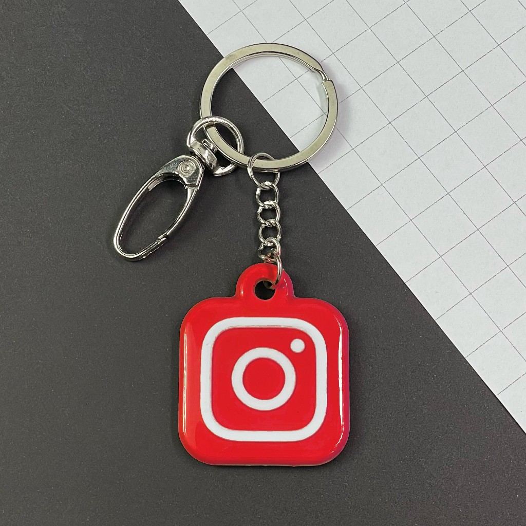 Chaveiro NFC Instagram | Chaveiro Aproximação | Acabamento em Resina Premium | Maior Durabilidade em Oferta na Shopee