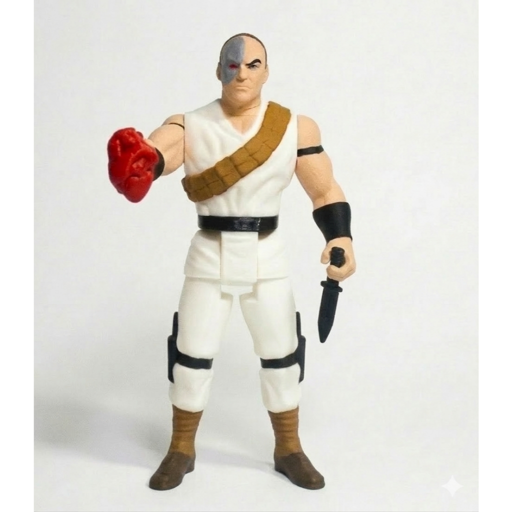 Kano Mortal Kombat 1 Retrô Boneco Articulado 3D 13cm Action Figure em Oferta na Shopee