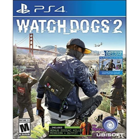Watch Dogs 2 - PS4 Mídia Física