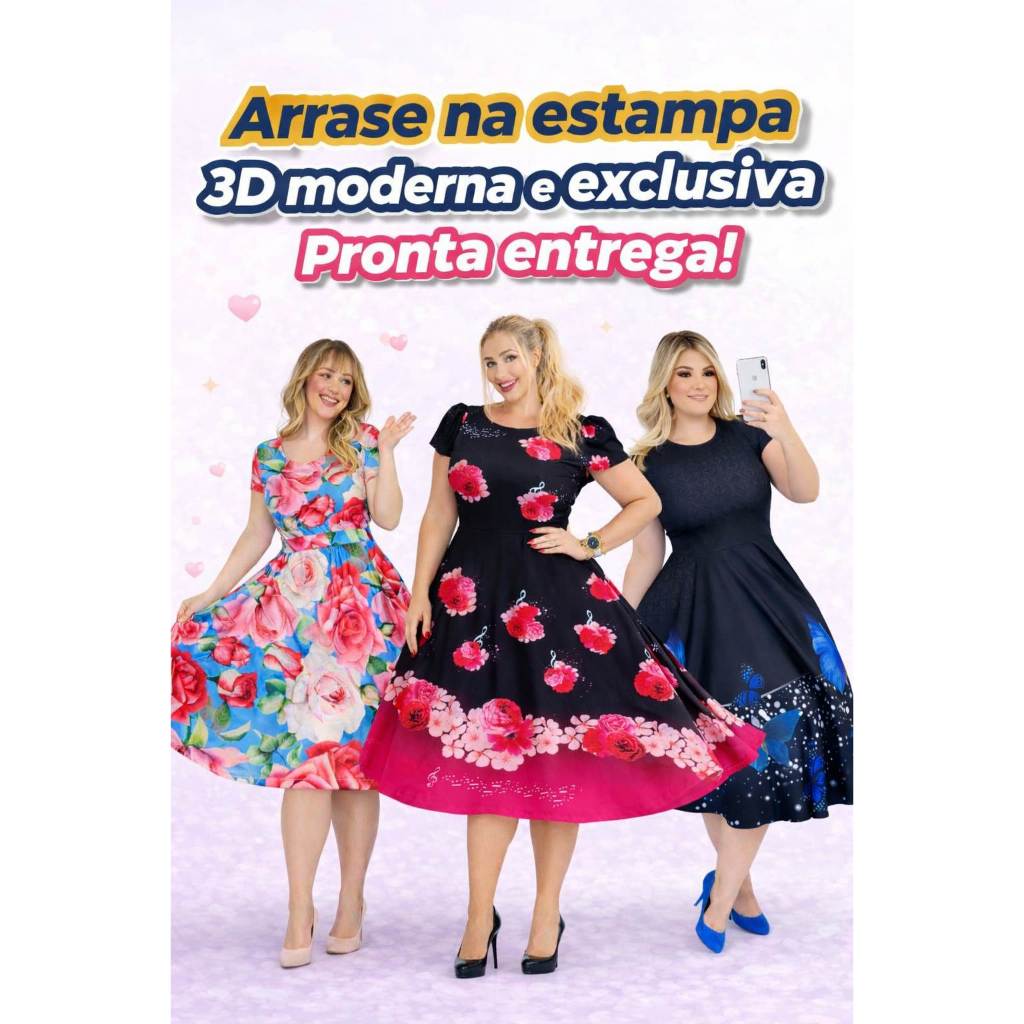 VESTIDOS EVANGÉLICOS  ESTAMPADO MIDI FLORIDO RODADO GODÊ MODA EVANGÉLICA SOCIAL MODA CRISTÃ PLUS SIZE