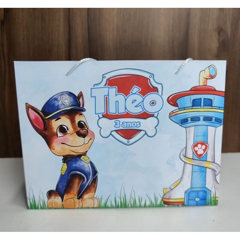20 SACOLINHA PERSONALIZADA DE ANIVERSARIO - LEMBRANCINHA PEGUE E MONTE - VARIOS TEMAS