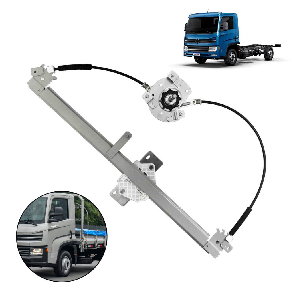 Maquina De Vidro Caminhão Delivery Express Esquerda Manual 2018 2019 2020 2021 2022 2023 a 2025