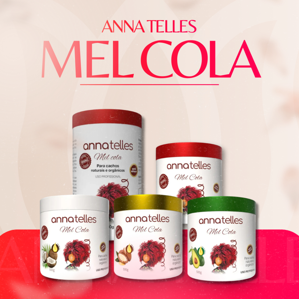 Mel Cola Anna Telles Cachos Naturais e Orgânicos