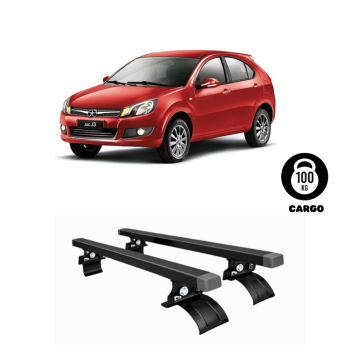 Rack De Teto Em Aço Cargo 100 kg  P/ Jac J3 Hatch (2010 A 2017)