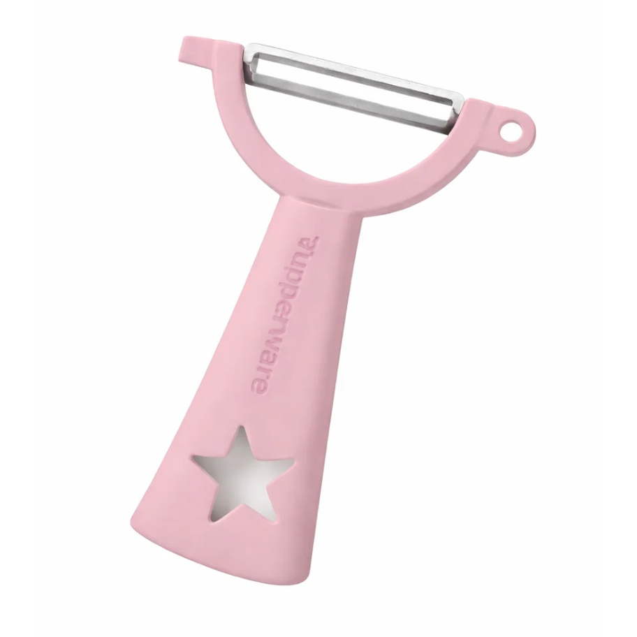 Tupperware Descascador cor Rosa Estrela Algodão Doce