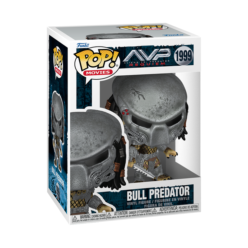 Funko Pop Bull Predator 1999 Alien Vs Predator Requiem
