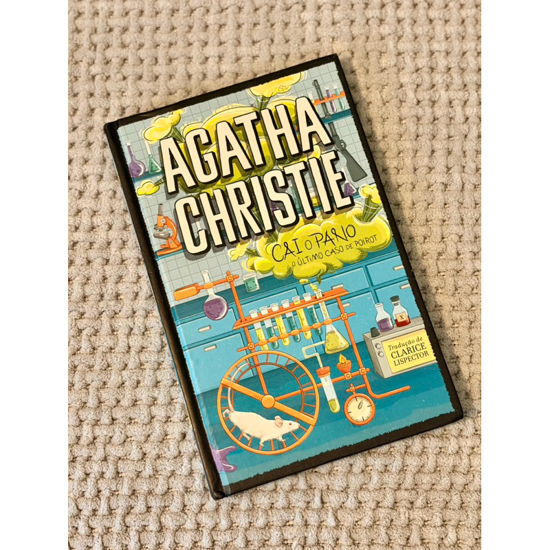 Livro Cai o Pano Agatha Christie