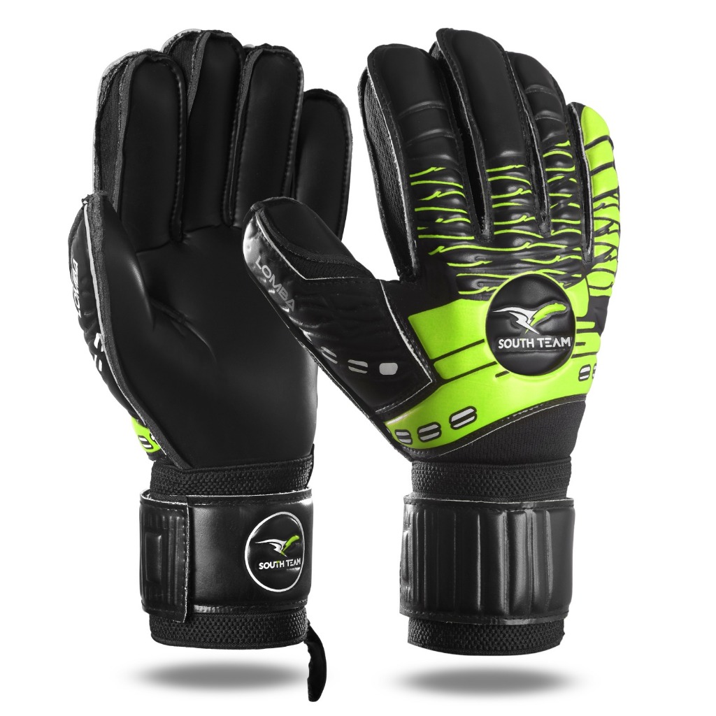 Luva de Goleiro Adulto Futebol Profissional SOUTH TEAM para Jogo e Treino