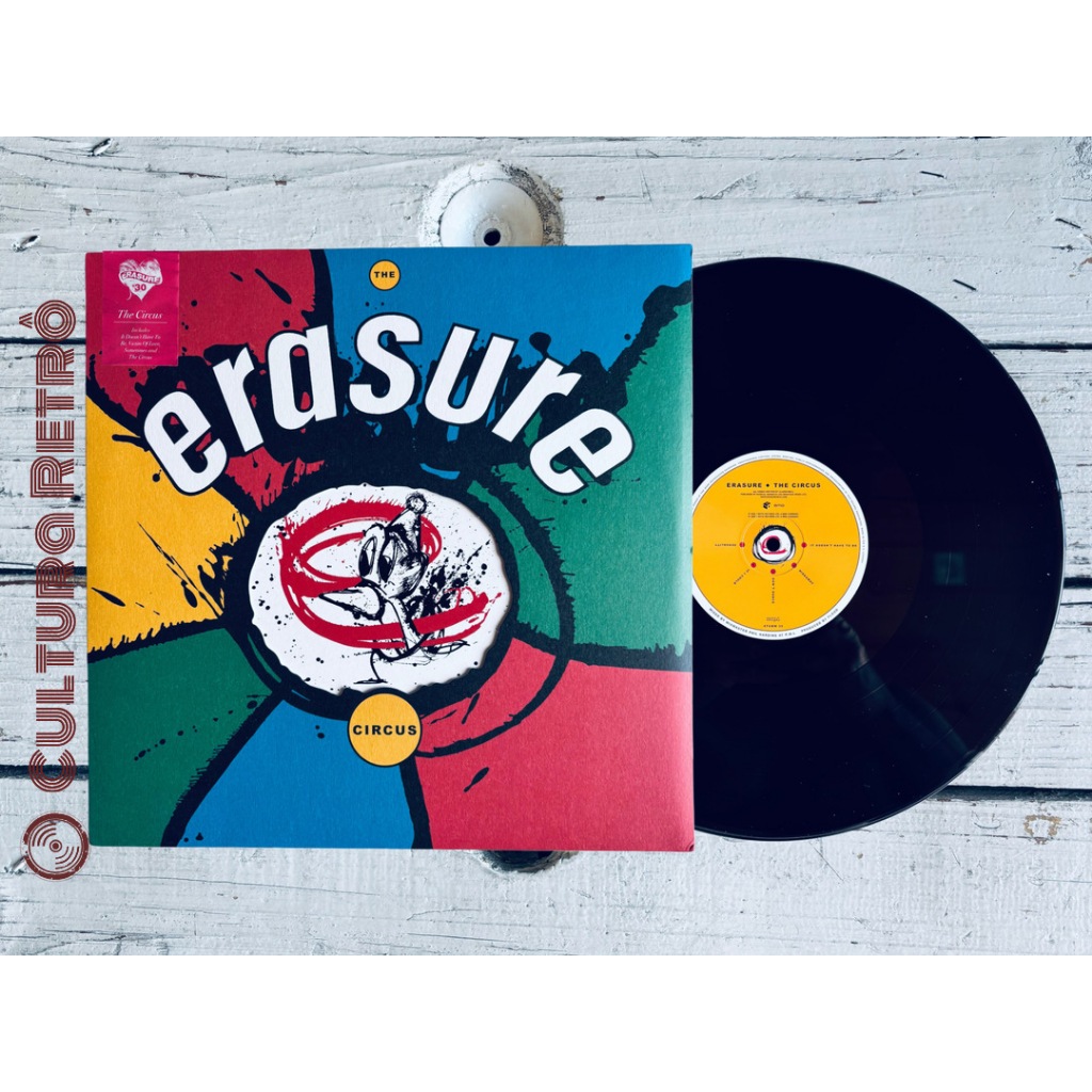 LP VINIL THE CIRCUS ERASURE 2016 ( LACRADO/ PRETA) SOMETIMES