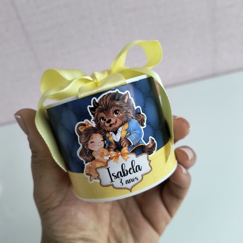 Tubolatas personalizadas Princesa/lembrancinha de aniversário infantil