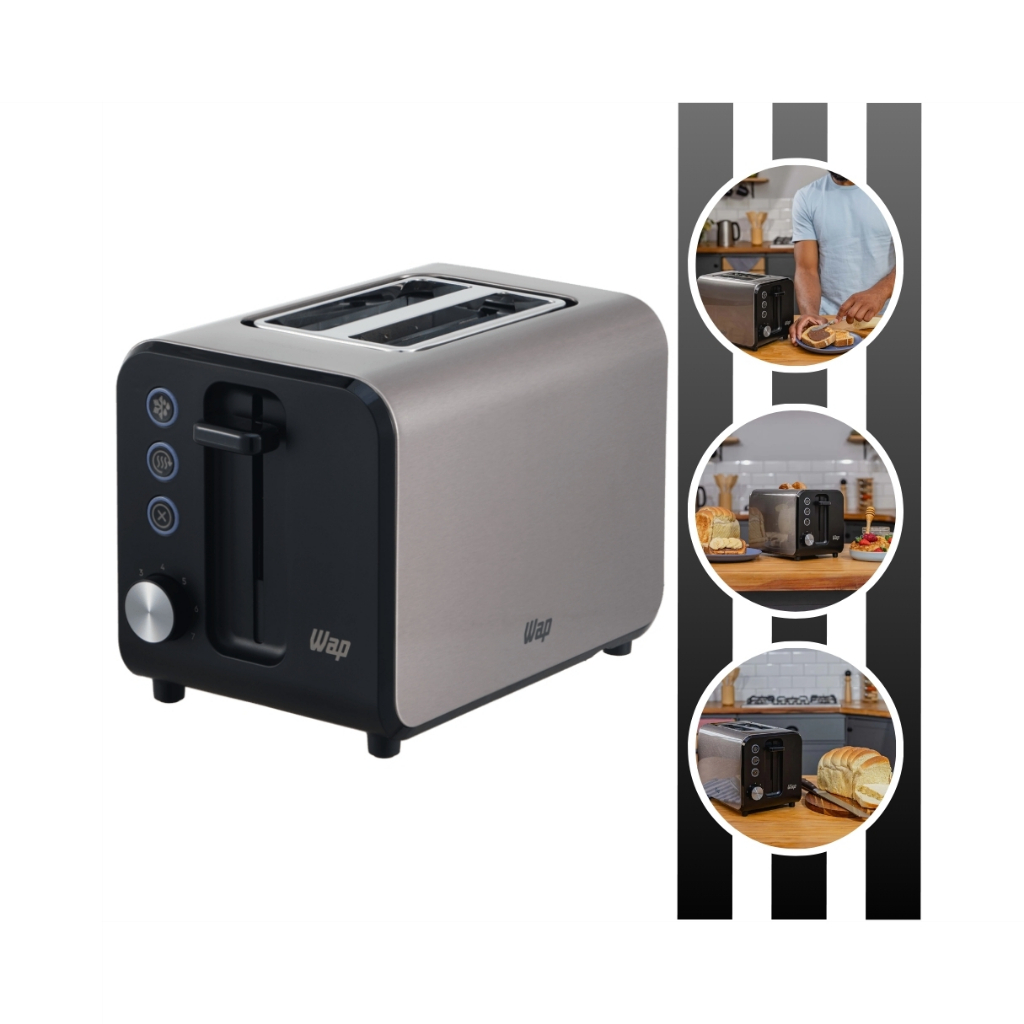 Torradeira Elétrica Prosdócimo Com 7 Níveis de Tostagem WTE1 Wap