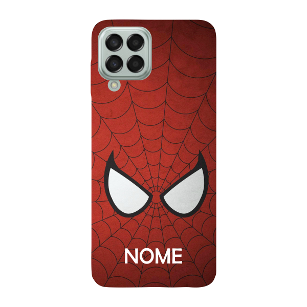 Capinha para Samsung M33 Anti Impacto Personalizada - Homem Aranha Spider Man com nome