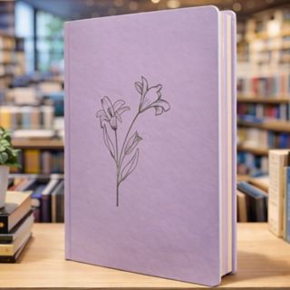 Bíblia Feminina | Letra Maior | Harpa & Corinhos | Lirios Lilás | Capa Dura | RC em Oferta na Shopee