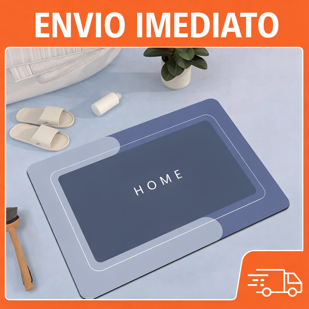 Tapete Absorvente Antiderrapante para Banheiro 40x60 Secagem Rápida em Oferta na Shopee